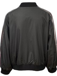 Courtney - Prep Jacket With Silver Side Panel