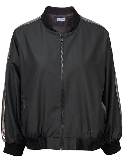 JU-NNA Courtney - Prep Jacket With Silver Side Panel product