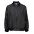 Courtney - Prep Jacket With Silver Side Panel - Black