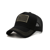 American Flag Trucker Hat With Adjustable Strap - Black-Green Flag