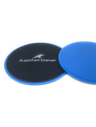 Core and Abs Exercise Sliders - Blue