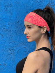 Extra-Wide Sport and Fitness Sweat-Wicking Headband