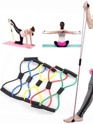 Figure-8 Resistance Band for Strength and Stability Exercises