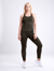 High-Waisted Pilates Leggings with Side Pockets & Mesh Panels