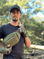 Military-Style Tactical Patch Hat With Adjustable Strap