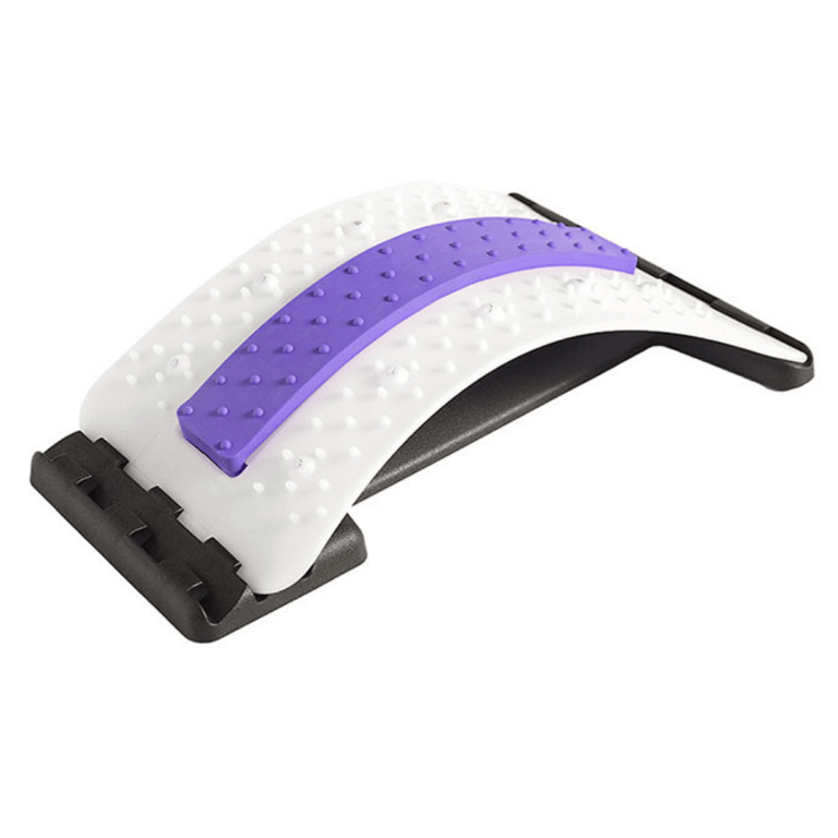 Multi-level Arched Back Stretcher To Relieve Pain, Stiffness And Correct Posture - Purple
