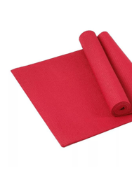 Performance Yoga Mat with Carrying Straps - Red