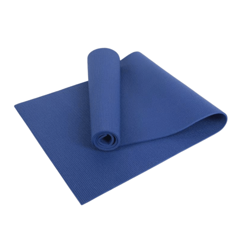 Performance Yoga Mat with Carrying Straps - Blue