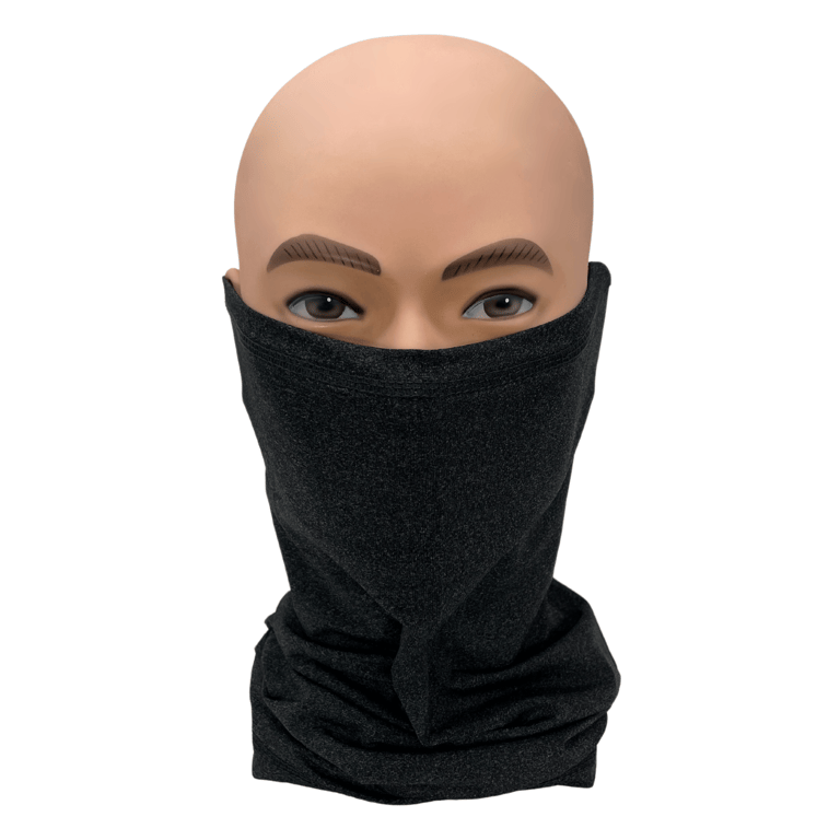 Premium Sports Neck Gaiter Face Mask for Outdoor Activities - Charcoal