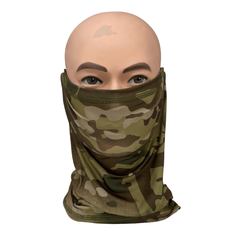 Premium Sports Neck Gaiter Face Mask for Outdoor Activities - Camouflage