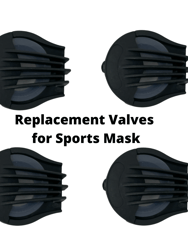 Replacement Discharge Valves For Sports Mask - Set of 4 - JupiterGear