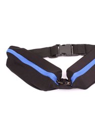 Stride Dual Pocket Running Belt and Travel Fanny Pack for All Outdoor Sports