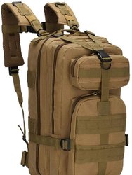 Tactical Military 25L Molle Backpack - Khaki
