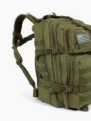 Tactical Military 45L Molle Rucksack Backpack - Army green