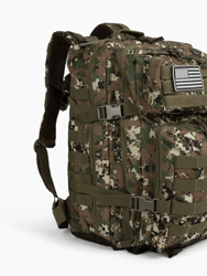 Tactical Military 45L Molle Rucksack Backpack - Camo acu