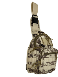Tactical Military Sling Shoulder Bag - Desert ACU