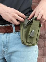 Tactical MOLLE Military Pouch Waist Bag For Hiking And Outdoor Activities