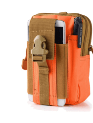 Tactical MOLLE Military Pouch Waist Bag For Hiking And Outdoor Activities - Orange