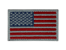 Tactical Usa Flag Patch With Detachable Backing - Aged Classic