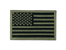 Tactical Usa Flag Patch With Detachable Backing