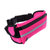 Velocity Water-Resistant Sports Running Belt and Fanny Pack for Outdoor Sports - Rose red