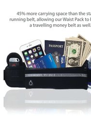 Velocity Water-Resistant Sports Running Belt and Fanny Pack for Outdoor Sports