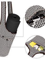 Yoga Mat Bag Carrying Tote with Large Pockets