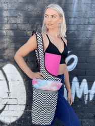 Yoga Mat Bag Carrying Tote with Large Pockets