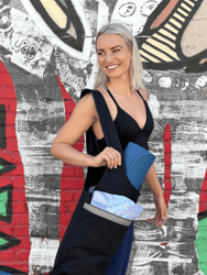 Yoga Mat Bag Carrying Tote with Large Pockets