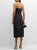 Carmen Midi Dress In Black