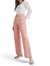 High Rise Welt Pocket Wide Leg Jean In Desert Poppy