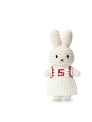 Miffy Handmade Baseball Inspired Dress - White