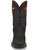 Men's 11" Bowline Western Boots - Broad Square Toe - Medium Width In Black