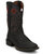 Men's 11" Bowline Western Boots - Broad Square Toe - Medium Width In Black - Black