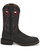 Men's 11" Bowline Western Boots - Broad Square Toe - Medium Width In Black