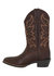 Men's Stampede Square Toe Western Boots - Ee Width In Brown