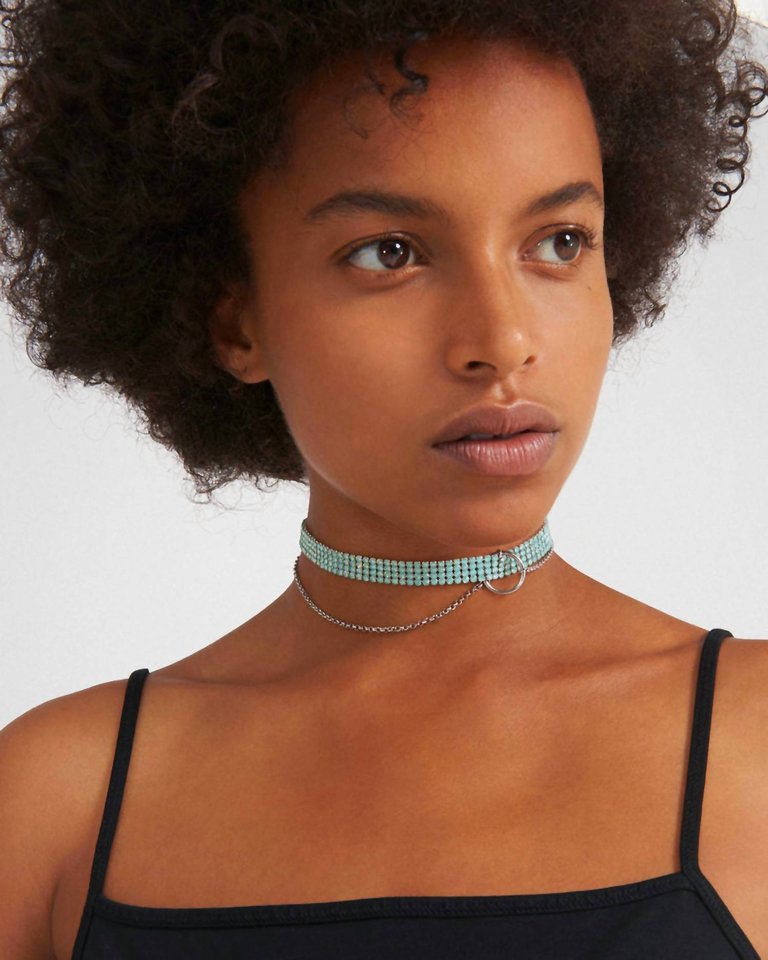 Clarence Choker In Silver