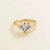 Amore Gold Ring Pastel Blue Sapphire & Diamond - Gold