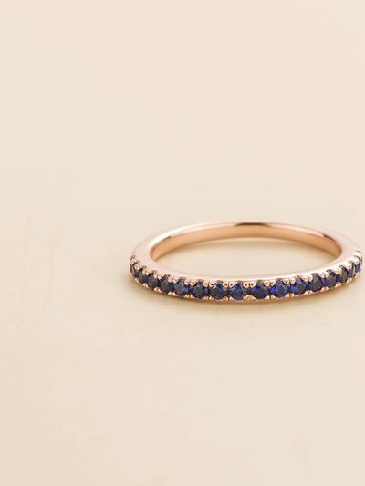 Juvetti Jewelry Salto ring In Blue sapphire product