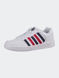 Women's Court Palisades Sneakers - White/Navy/Red