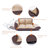 Stark Dog Sofa - Brown