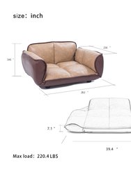 Stark Dog Sofa - Brown