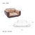 Stark Dog Sofa - Brown