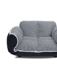 Stark Dog Sofa - Houndstooth - Houndstooth