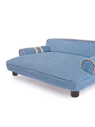 Wickman 2 In 1 Dog Sofa For All Season - Blue