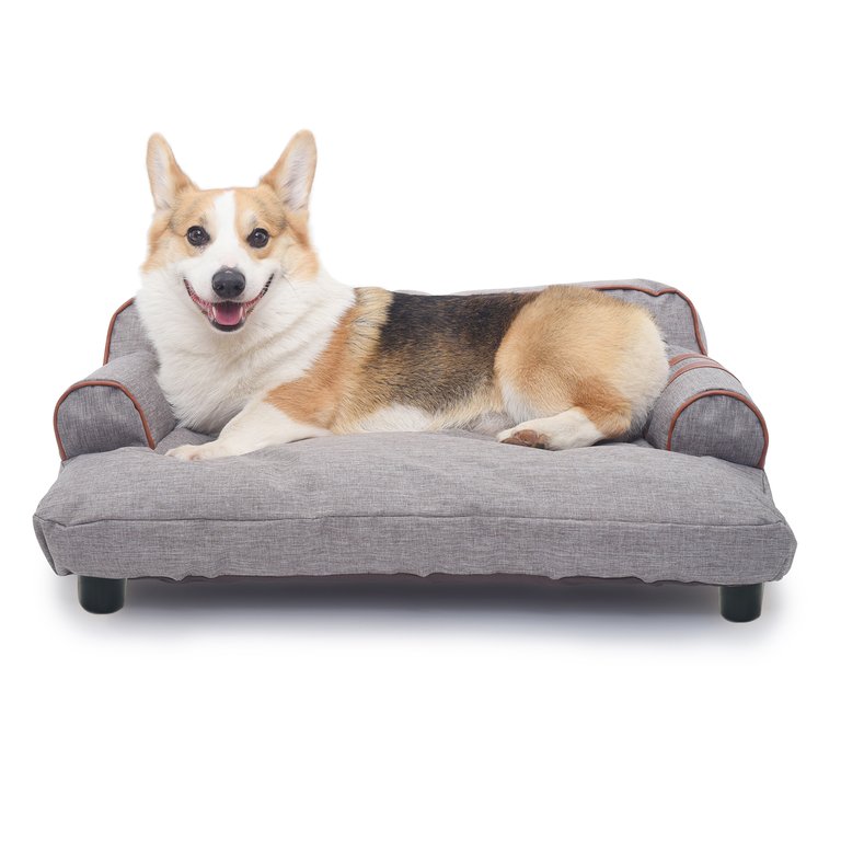 Wickman 2 In 1 Dog Sofa For All Season - Grey