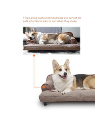 Wickman 2 In 1 Dog Sofa For All Season - Khaki