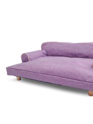 Wickman 2 In 1 Dog Sofa For All Season - Violet - Purple