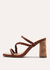 Women's Sarchi Cork Heel In Brandy