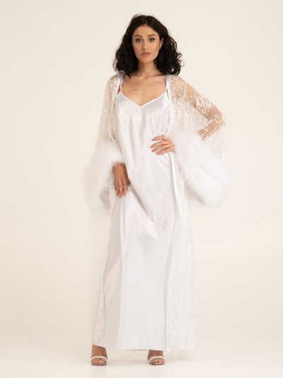 Sabina Elegant Sheer Robe